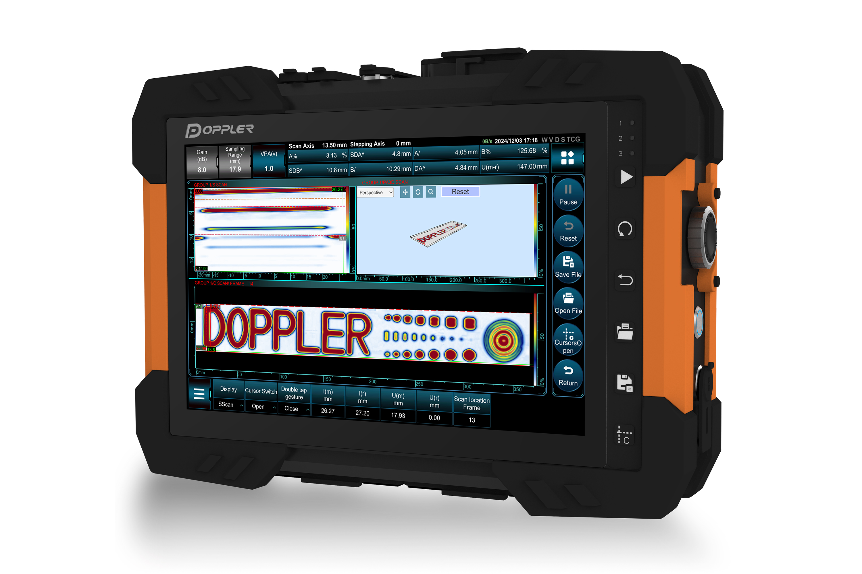 Novascan V3 Portable TFM and Phased Array Flaw Detector