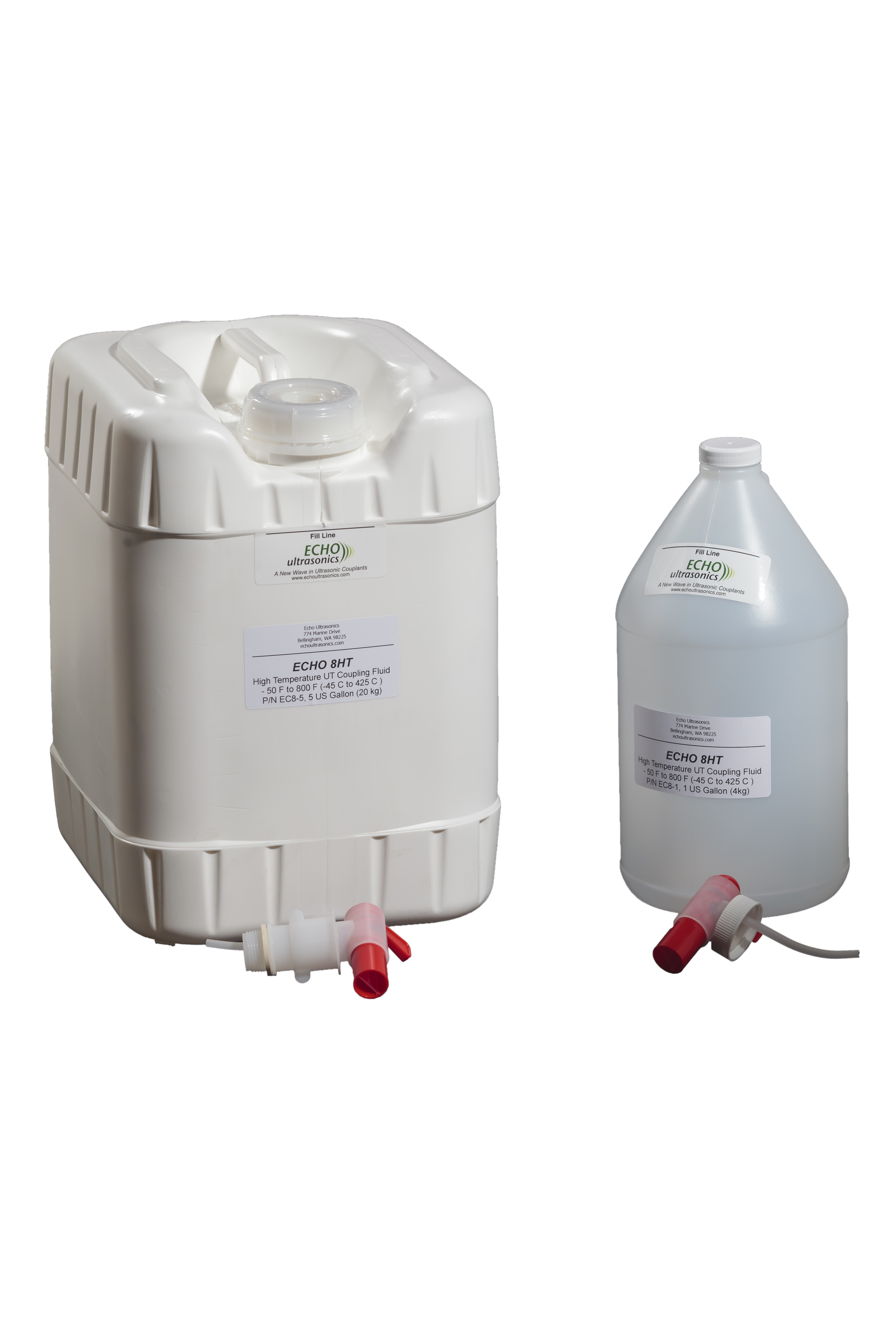 High Temperature Ultrasonic Fluid Couplants