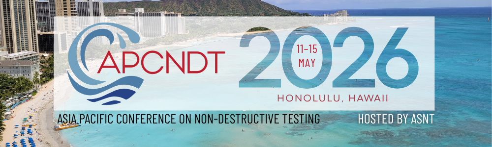 Asia Pacific Conference on Non-Destructive Testing (APCNDT)