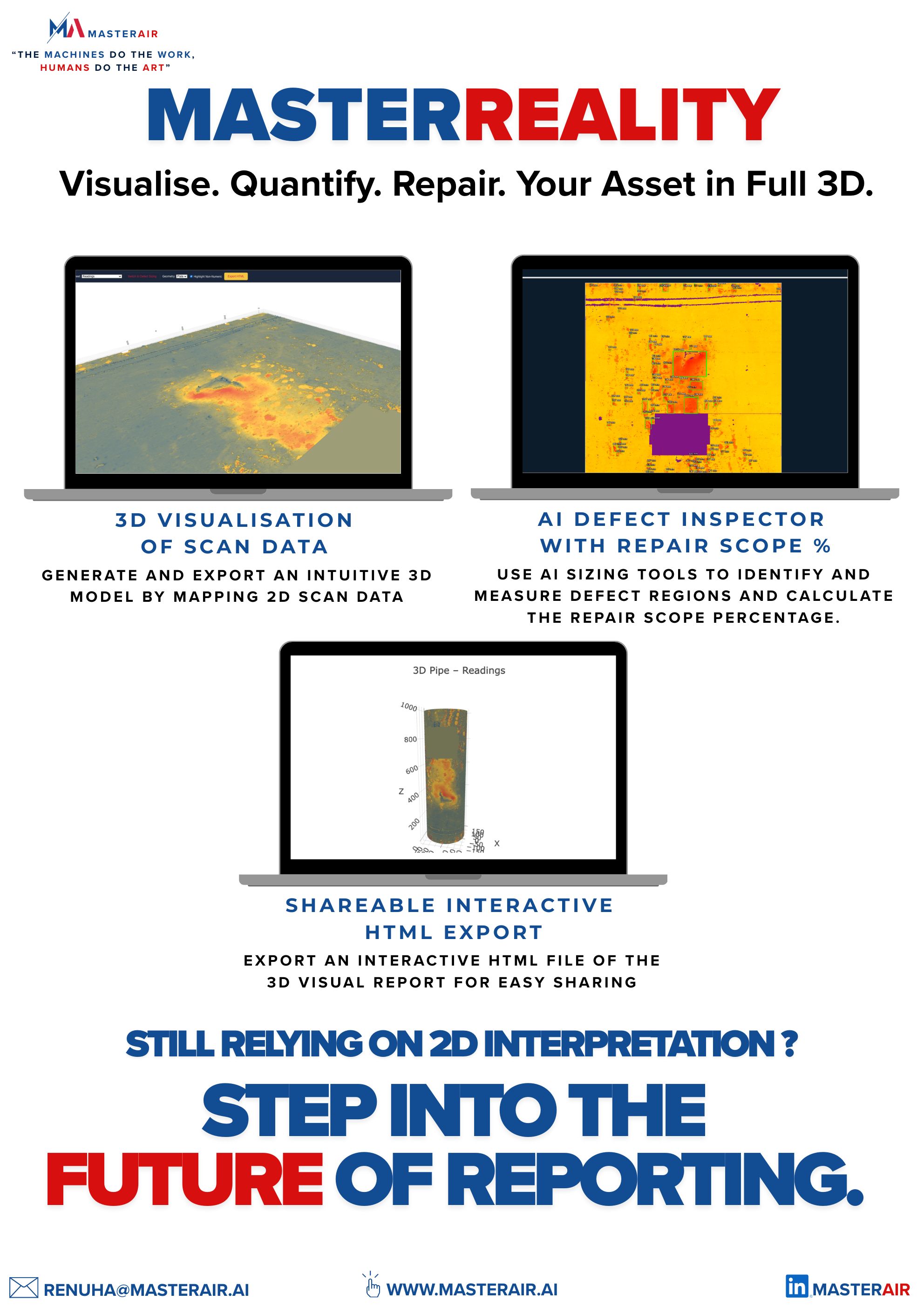 MasterREALITY - 3D PAUT Visualisation & Analysis